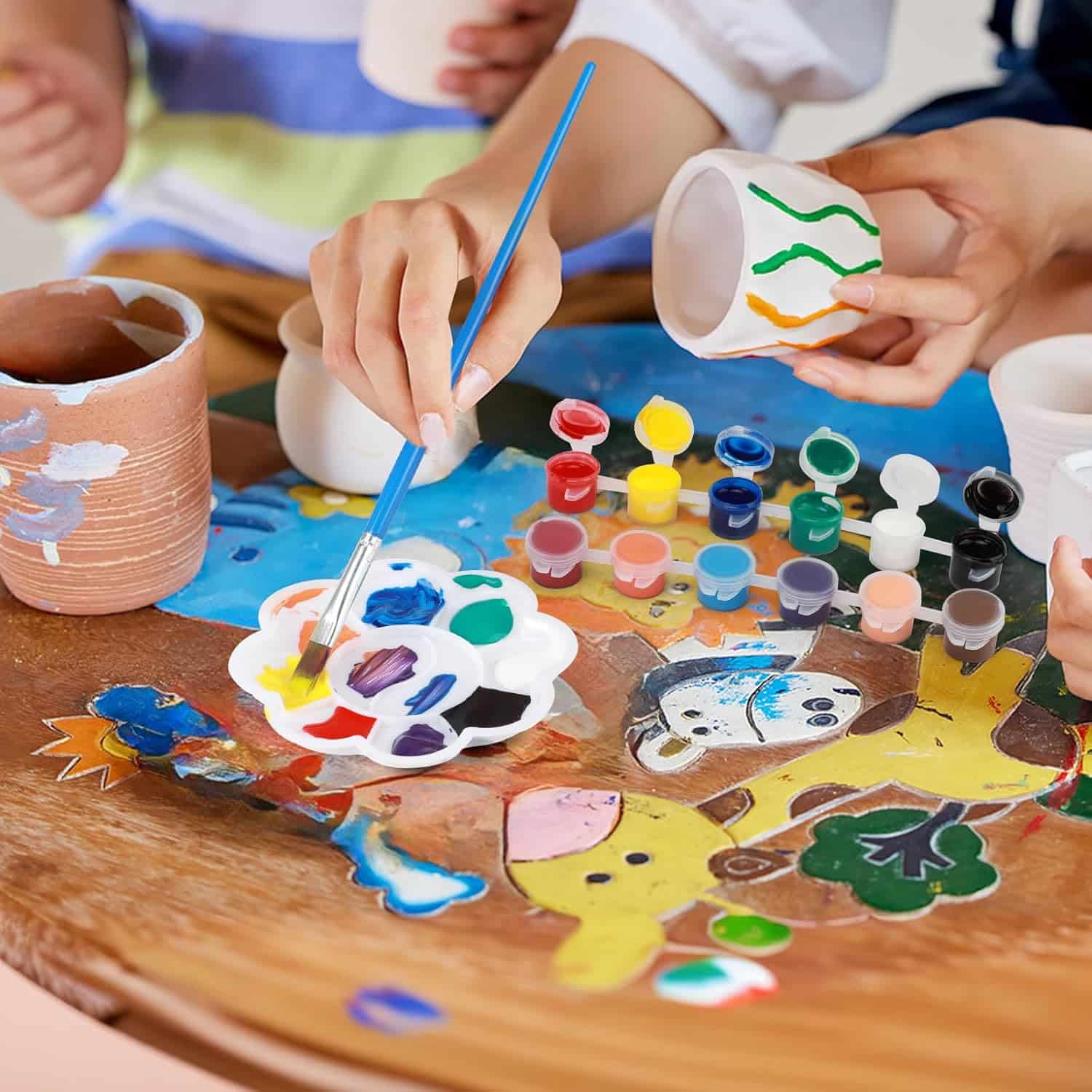 Pottery Wheel for Kids - Complete Art Supplies Arts & Crafts Kit, Crafts for Girls 8-12, Girls Boy Toys Birthday Halloween Christmas Gift for Kids Ages 6 7 8 9 10 11 12+, (Snail) - Image 5