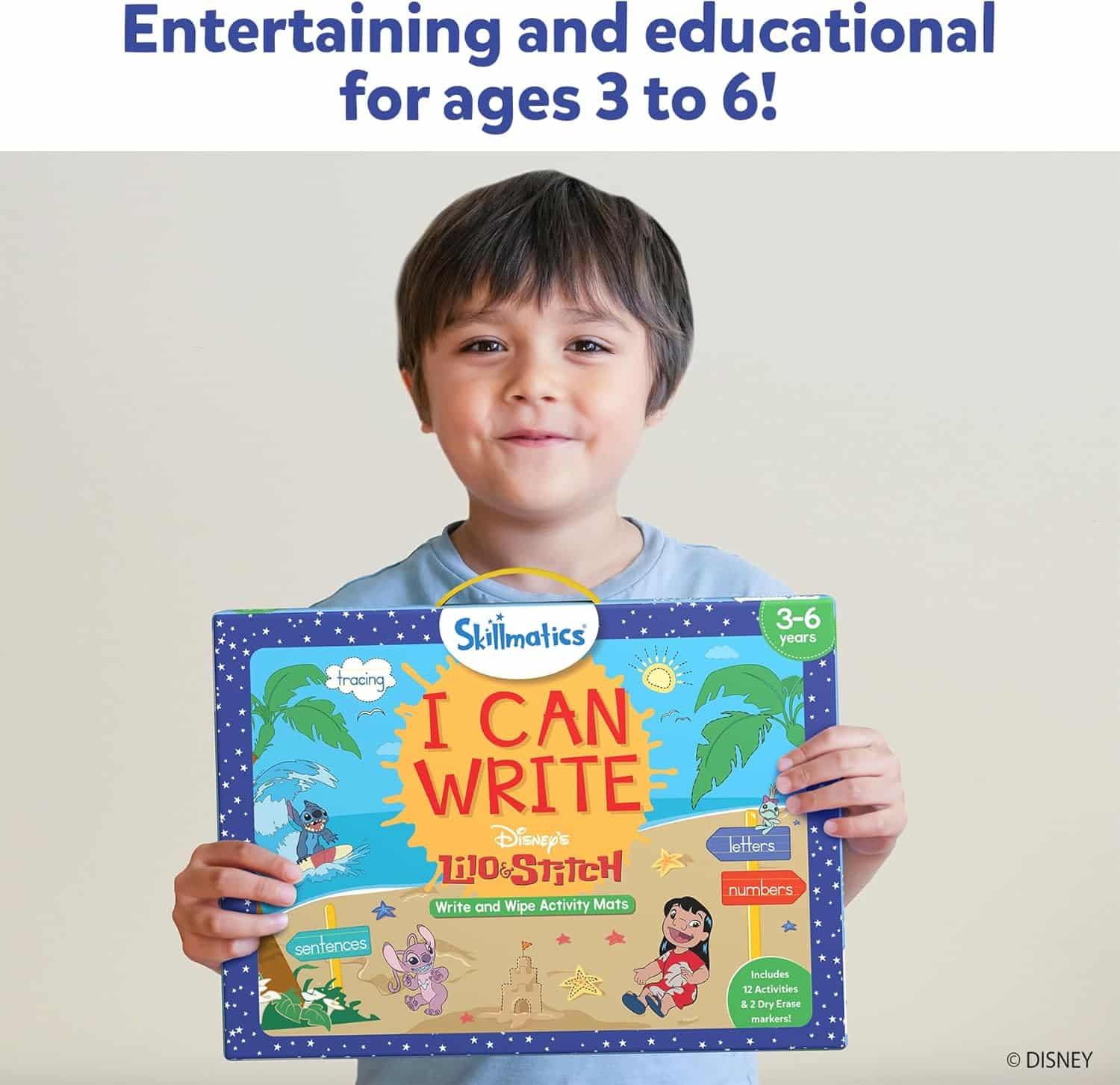 Skillmatics I Can Write - Reusable Preschool Learning Activities, Educational Toy and Game, Back to School Supplies, Gifts for Students, Kids, Toddlers Ages 3, 4, 5, 6 - Image 8