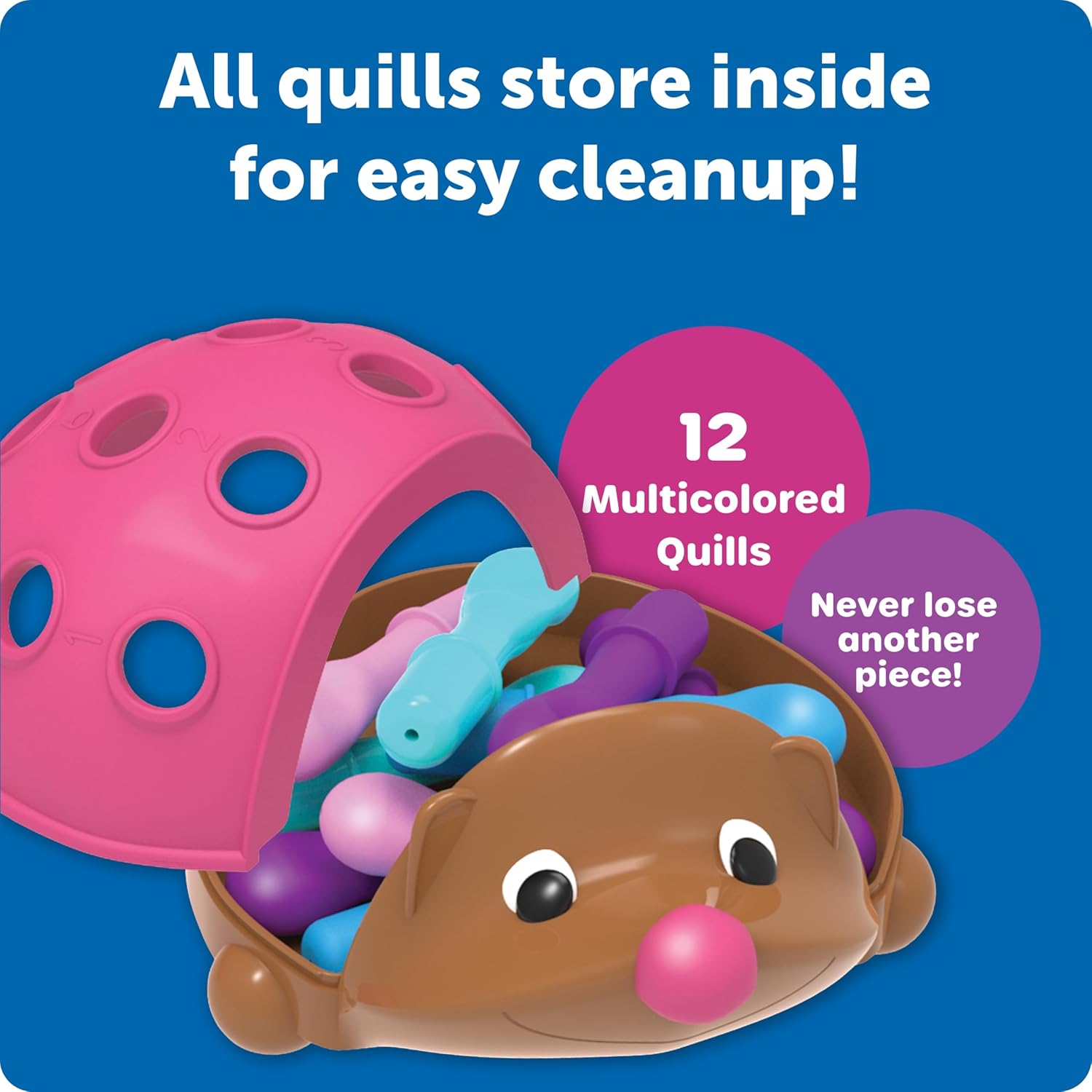 Learning Resources Spike The Fine Motor Hedgehog - Toddler Montessori Toys, Stacking Shape, Gifts For Boys And Girls, Sorting And Matching Skill Activities, Educational Games, Kindergarten - Image 6
