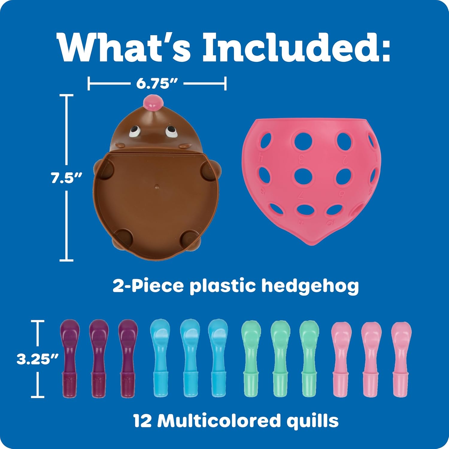 Learning Resources Spike The Fine Motor Hedgehog - Toddler Montessori Toys, Stacking Shape, Gifts For Boys And Girls, Sorting And Matching Skill Activities, Educational Games, Kindergarten - Image 8