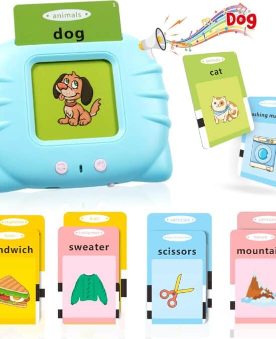 Toddler Toys Sight Words Talking Flash Cards for Ages 2 3 4 Boys and Girls, Autism Sensory Toy for Autistic Children, Learning Educational Montessori Speech Therapy Toys 224 Sight Words