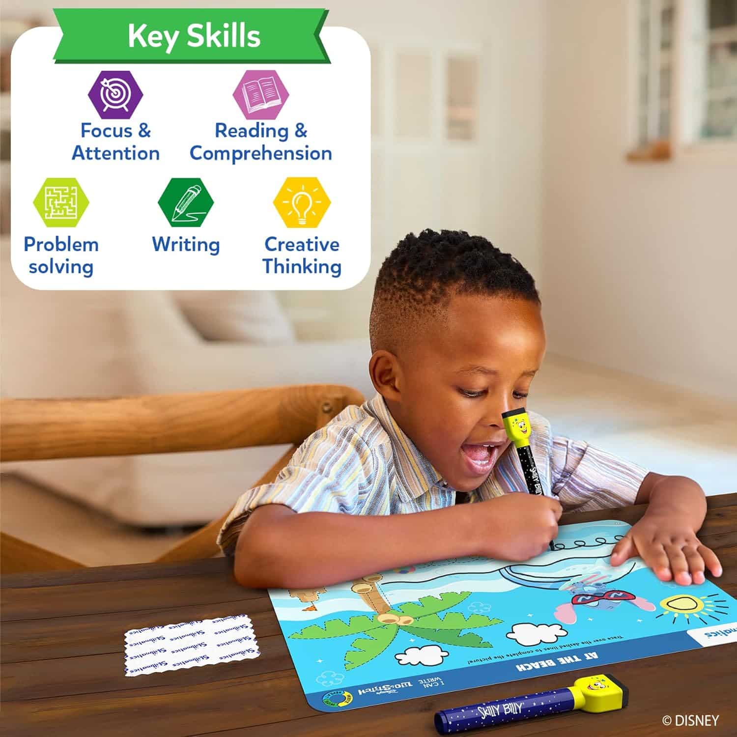 Skillmatics I Can Write - Reusable Preschool Learning Activities, Educational Toy and Game, Back to School Supplies, Gifts for Students, Kids, Toddlers Ages 3, 4, 5, 6 - Image 7