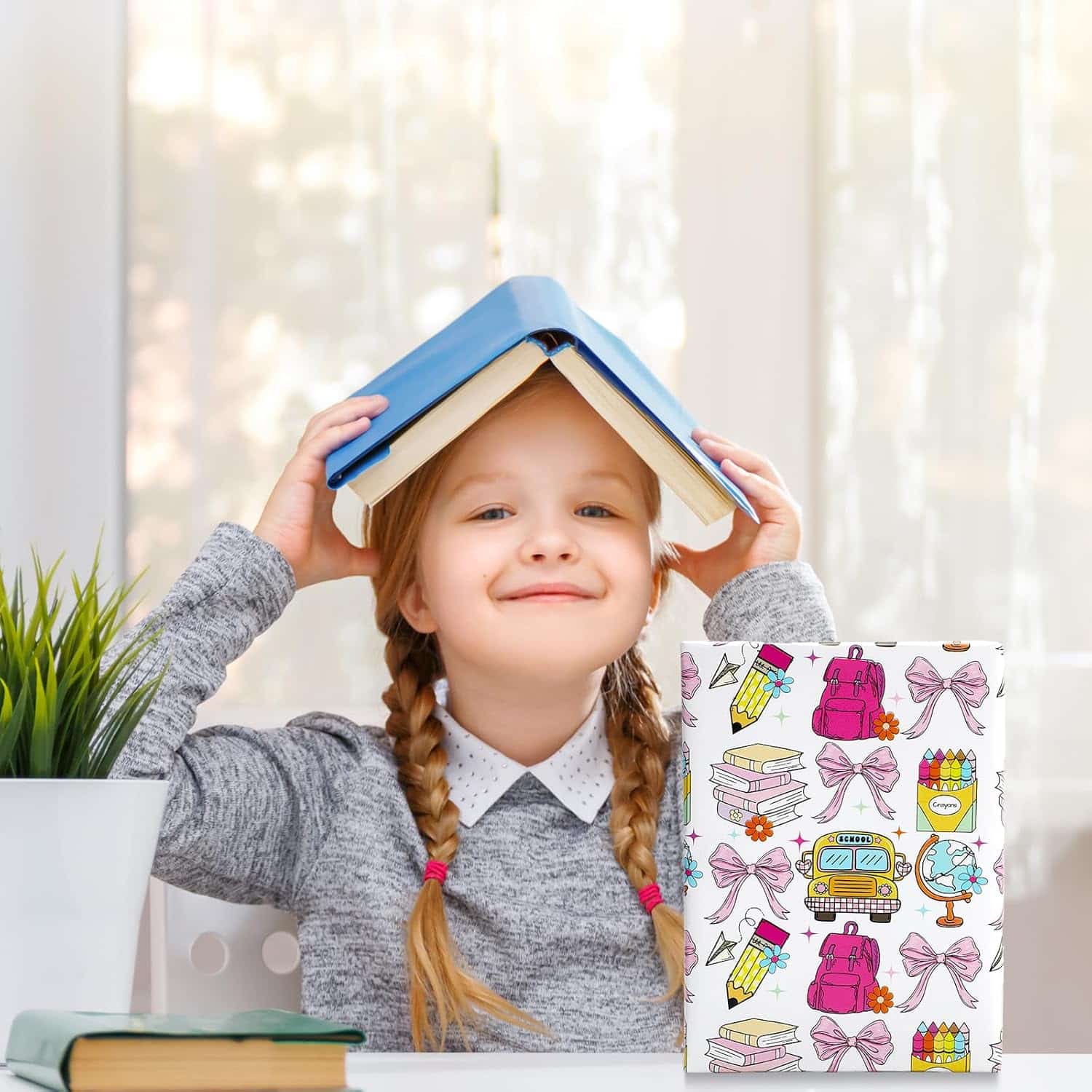 JarThenaAMCS Back to School Wrapping Paper - Image 5
