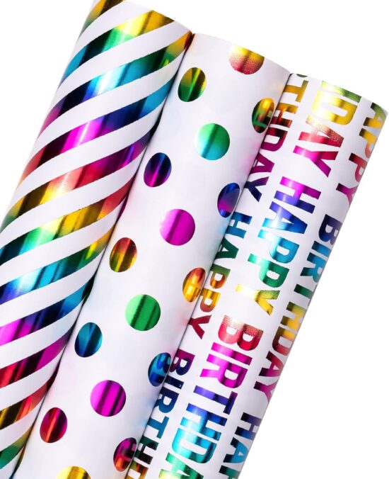 WRAPAHOLIC Birthday Wrapping Paper