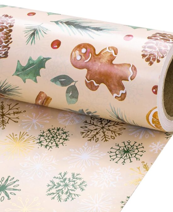 RUSPEPA Reversible Wrapping Paper