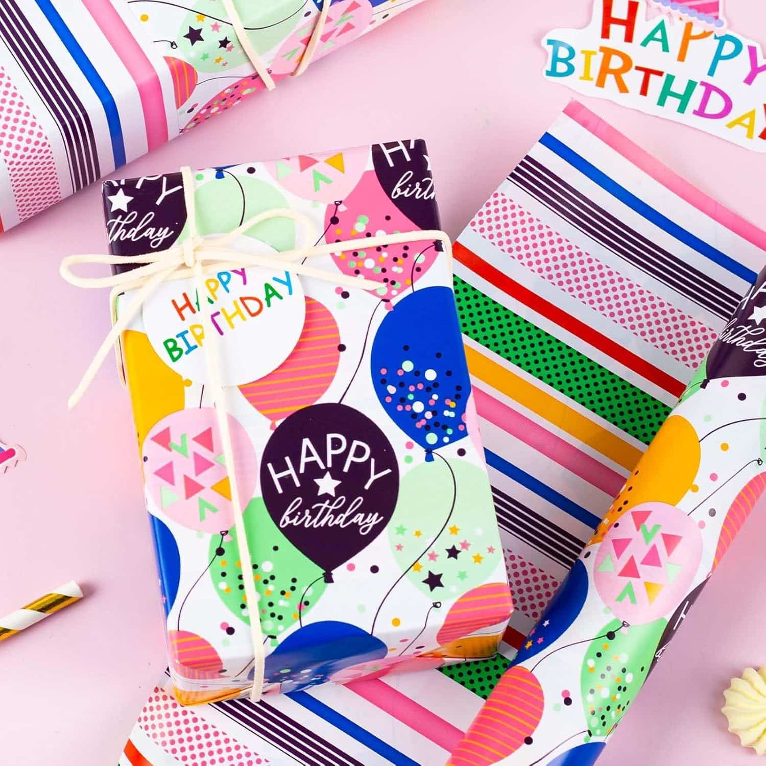 MAYPLUSS Birthday Gift Wrapping Paper - Image 6