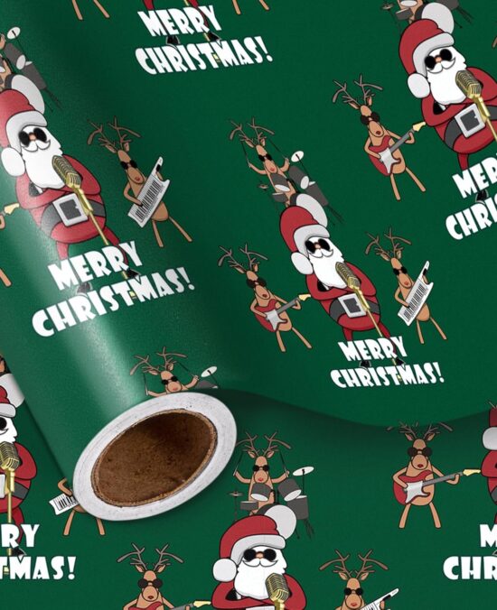 LeZakaa Boys Christmas Wrapping Paper