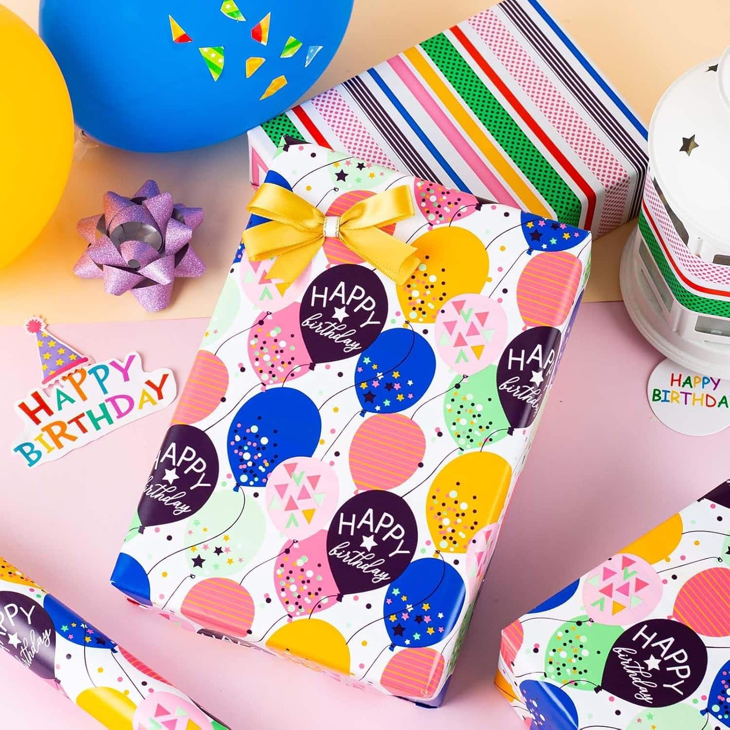 MAYPLUSS Birthday Gift Wrapping Paper - Image 3