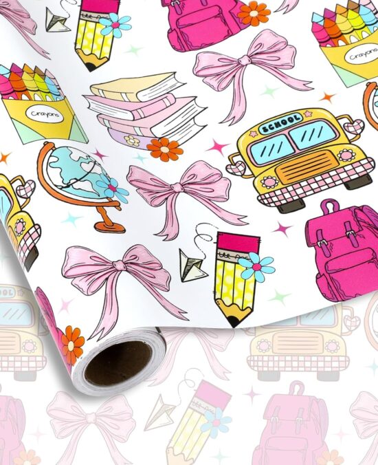 JarThenaAMCS Back to School Wrapping Paper