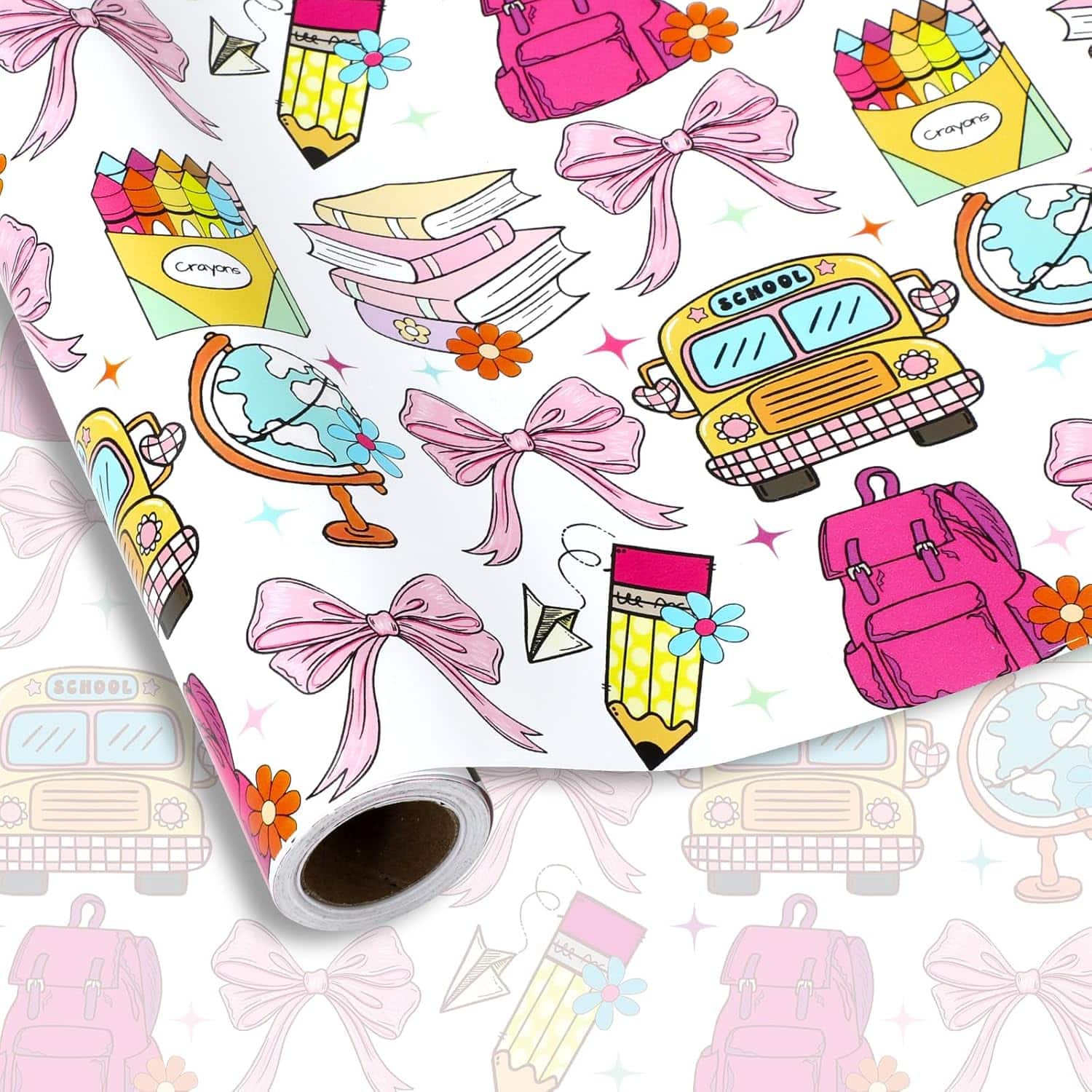 JarThenaAMCS Back to School Wrapping Paper